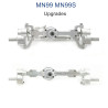 MODEL MN99S Upgrade parts Front and Rear Axle Assembly silver