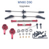 MN MODEL MN-90 Upgrade Parts Front and Rear Axle Assembly and Connect Rods red