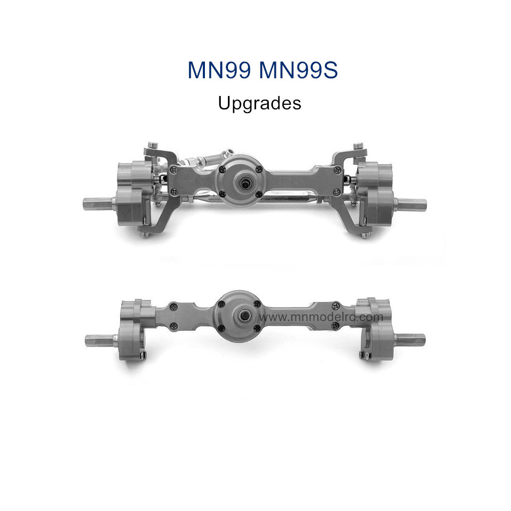MODEL MN99S Upgrade parts Front and Rear Axle Assembly grey
