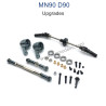 MN MODEL MN-90 Upgrade Parts Front and Rear Axle Assembly and Connect Rods gray