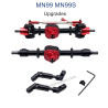 MODEL MN99S Upgrade parts Front and Rear Axle Assembly and Transmission Shaft black