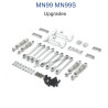 MODEL MN99S Upgrade parts Connect Rod and Shocks silver