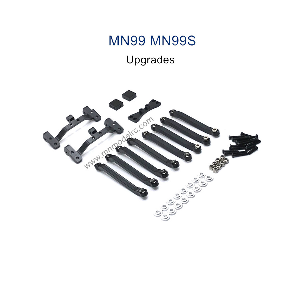 MODEL MN99S Upgrade parts Connect Rod and Connect Rod seat black