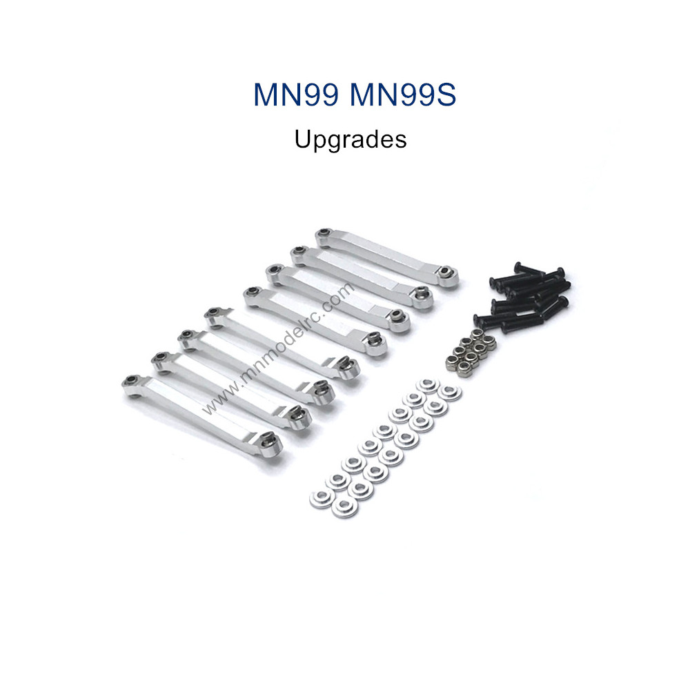 MODEL MN99S Upgrade parts Fixing Connect Rod silver