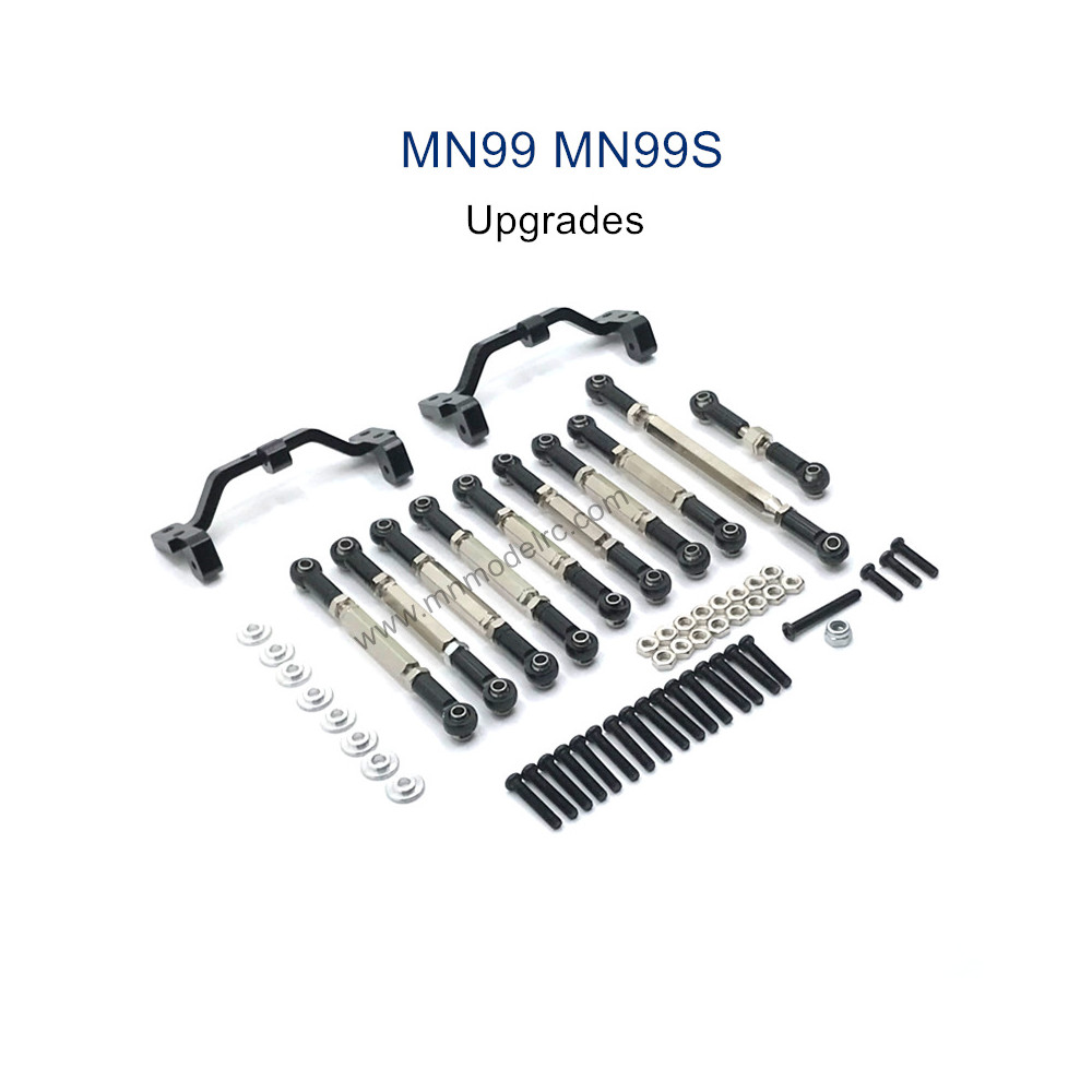 MODEL MN99S Upgrade parts Connect Rods and Fixing Seat black