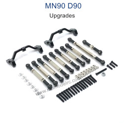 MN MODEL MN-90 Upgrade Parts Connect Rods and Fixing Seat black