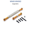 MODEL MN99S Upgrade parts Steering and Servo Connect Rods yellow
