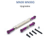 MODEL MN99S Upgrade parts Steering and Servo Connect Rods purple