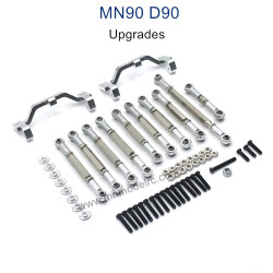 MN MODEL MN-90 Upgrade Parts Connect Rods and Fixing Seat silver