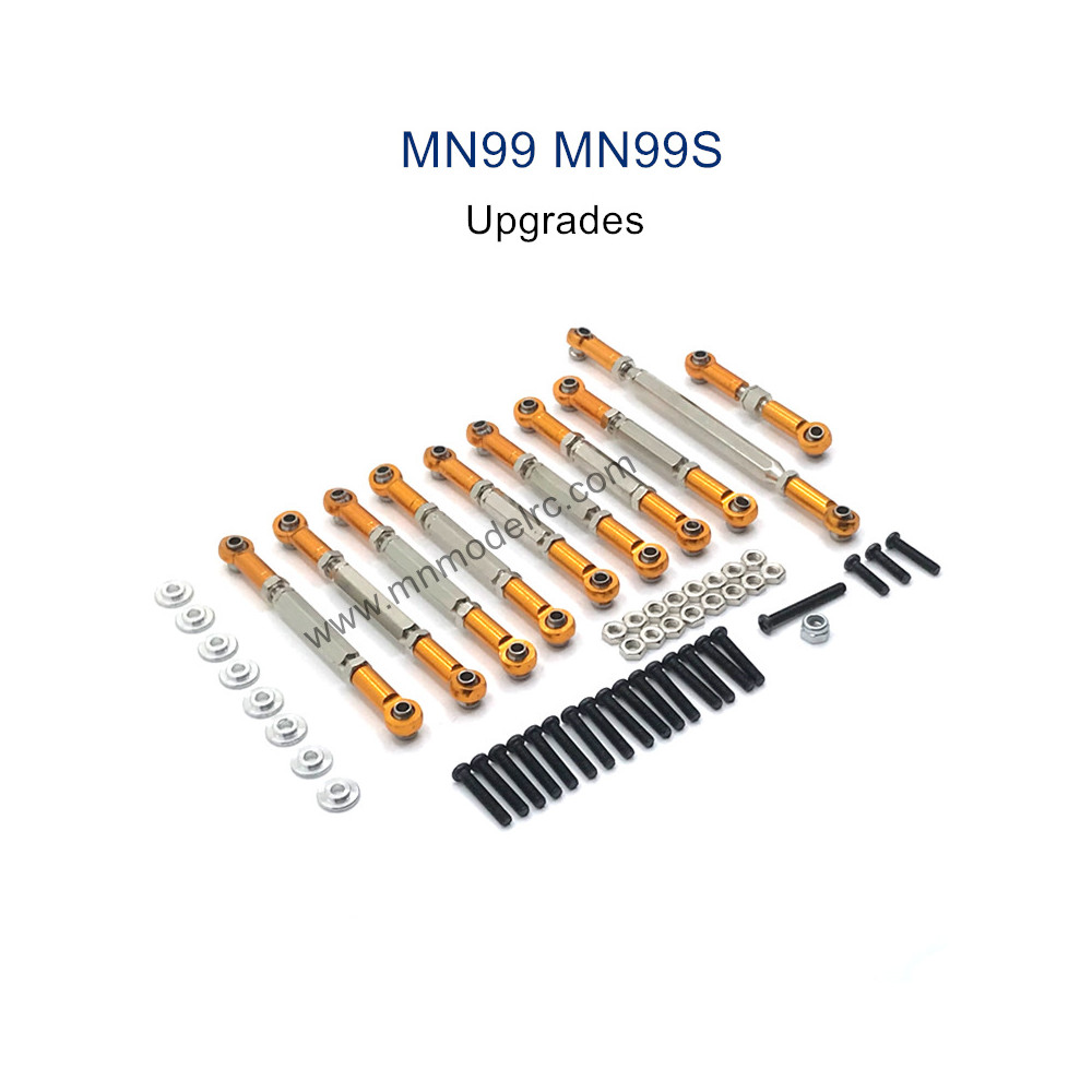 MODEL MN99S Upgrade parts Connect Rods yellow