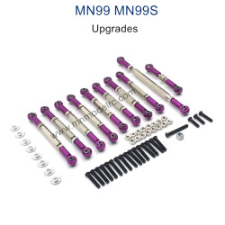 MODEL MN99S Upgrade parts Connect Rods purple