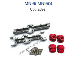 MODEL MN99S Upgrade parts Front and Rear Axle Shell