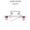 MODEL MN99S Upgrade parts Front Protect Guard silver