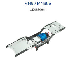 MODEL MN99S Upgrade parts Metal Body Frame with Motor silver