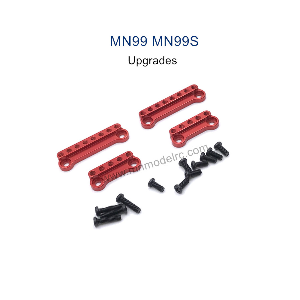 MODEL MN99S Upgrade parts Shock Absorber Tower red