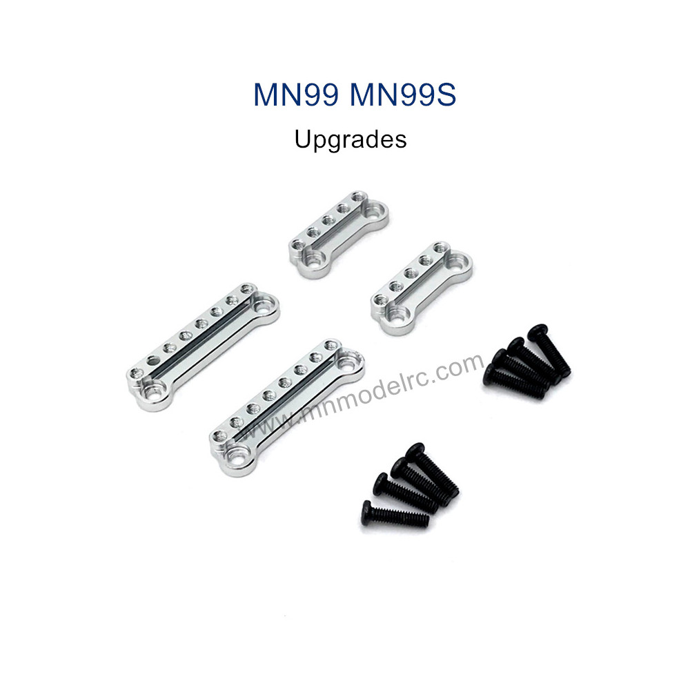 MODEL MN99S Upgrade parts Shock Absorber Tower silver