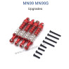 MODEL MN99S Upgrade parts Metal Shocks red