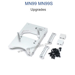 MODEL MN99S Upgrade parts Servo Seat and Shocks Tower silver