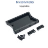MODEL MN99S Upgrade parts Shock Tower and Tail Plate black