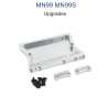 MODEL MN99S Upgrade parts Shock Tower and Tail Plate silver