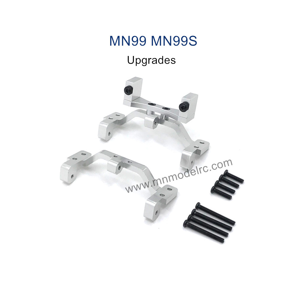 MODEL MN99S Upgrade parts Connect Rod Seat and Rear Servo Seat silver