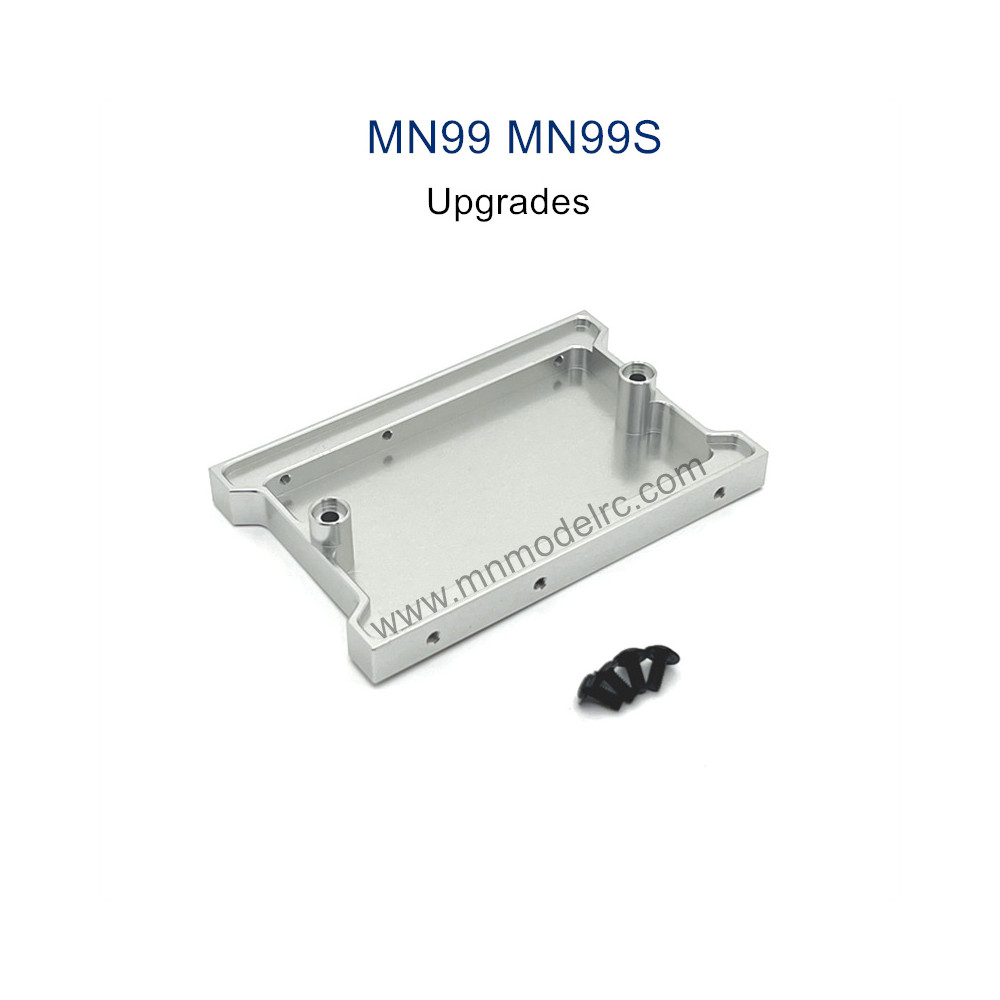 MODEL MN99S Upgrade parts metal rear hatch silver