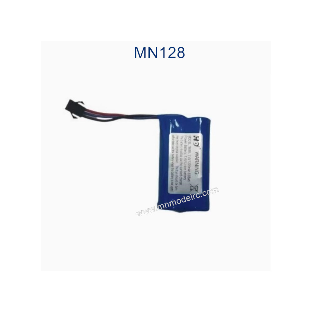 MN MODEL MN128 Parts Battery 7.4V 1500mAh SM3P MN MODEL MN128 Parts Battery 7.4V 1500mAh SM3P