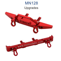 MN MODEL MN128 Upgrade parts Rear and Front Protector red
