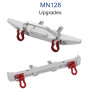 MN MODEL MN128 Upgrade parts Rear and Front Protector silver