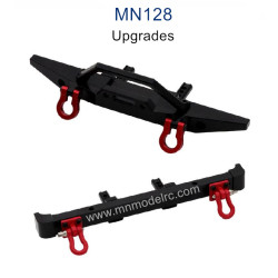 MN MODEL MN128 Upgrade parts Rear and Front Protector black