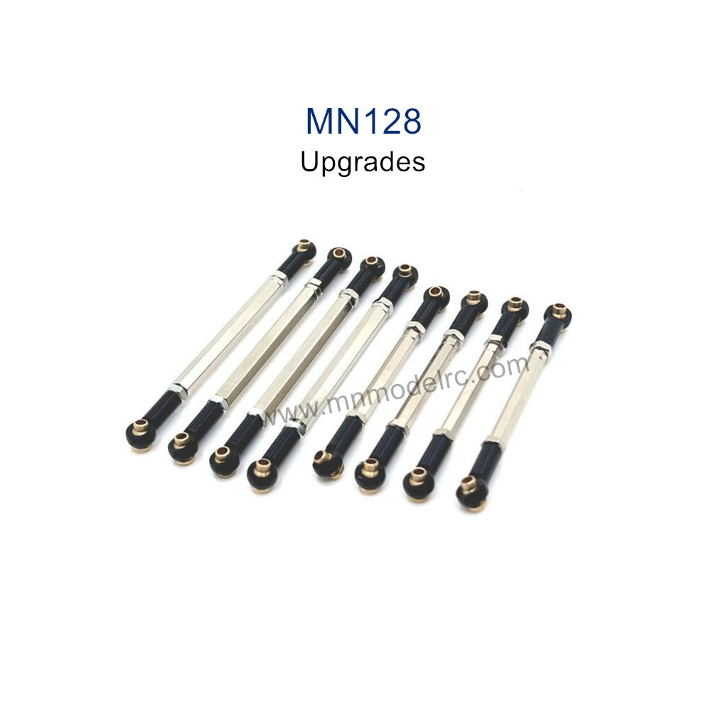 MN MODEL MN128 Upgrade parts Metal Connect Rods black