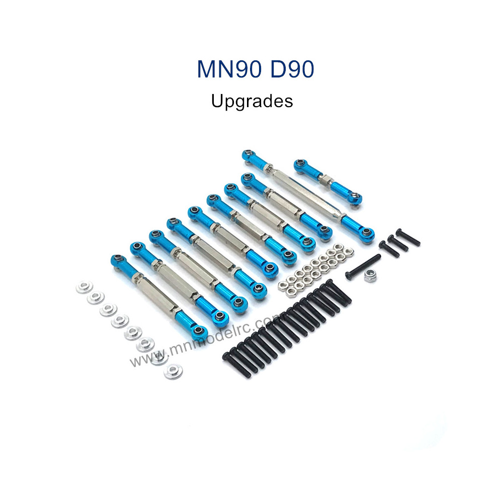 MN MODEL MN-90 Upgrade Parts Connect Rods blue
