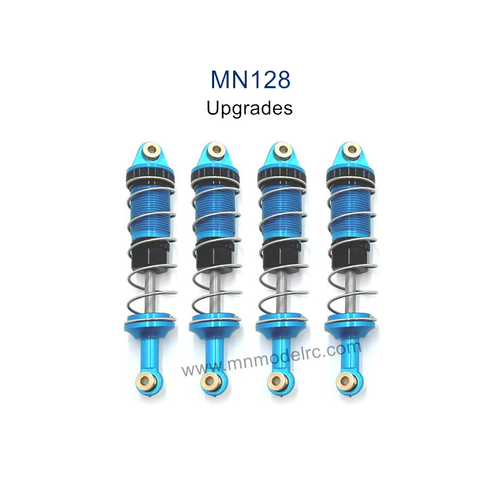 MN MODEL MN128 Upgrade parts Metal Shock blue