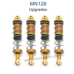 MN MODEL MN128 Upgrade parts Metal Shock yellow