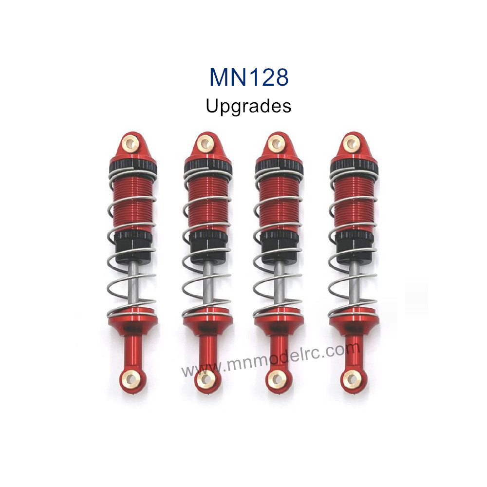 MN MODEL MN128 Upgrade parts Metal Shock red