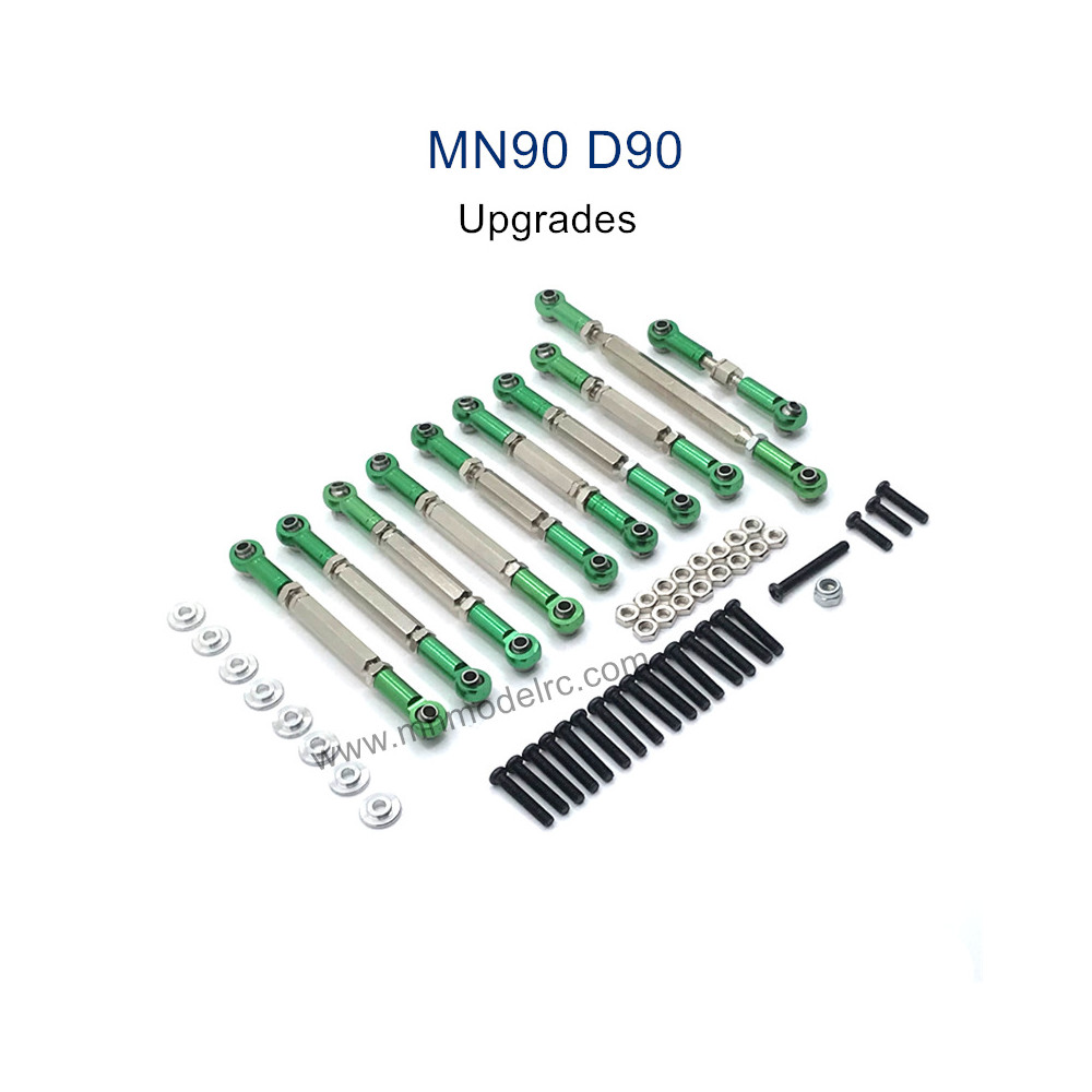 MN MODEL MN-90 Upgrade Parts Connect Rods green