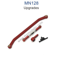 MN MODEL MN128 Upgrade parts Metal Steering Connect Rods red