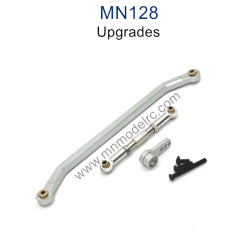 MN MODEL MN128 Upgrade parts Metal Steering Connect Rods silver