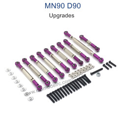 MN MODEL MN-90 Upgrade Parts Connect Rods purple