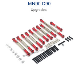 MN MODEL MN-90 Upgrade Parts Connect Rods red