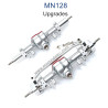 MN MODEL MN128 Upgrade parts Metal Front and Rear Axle Assembly white