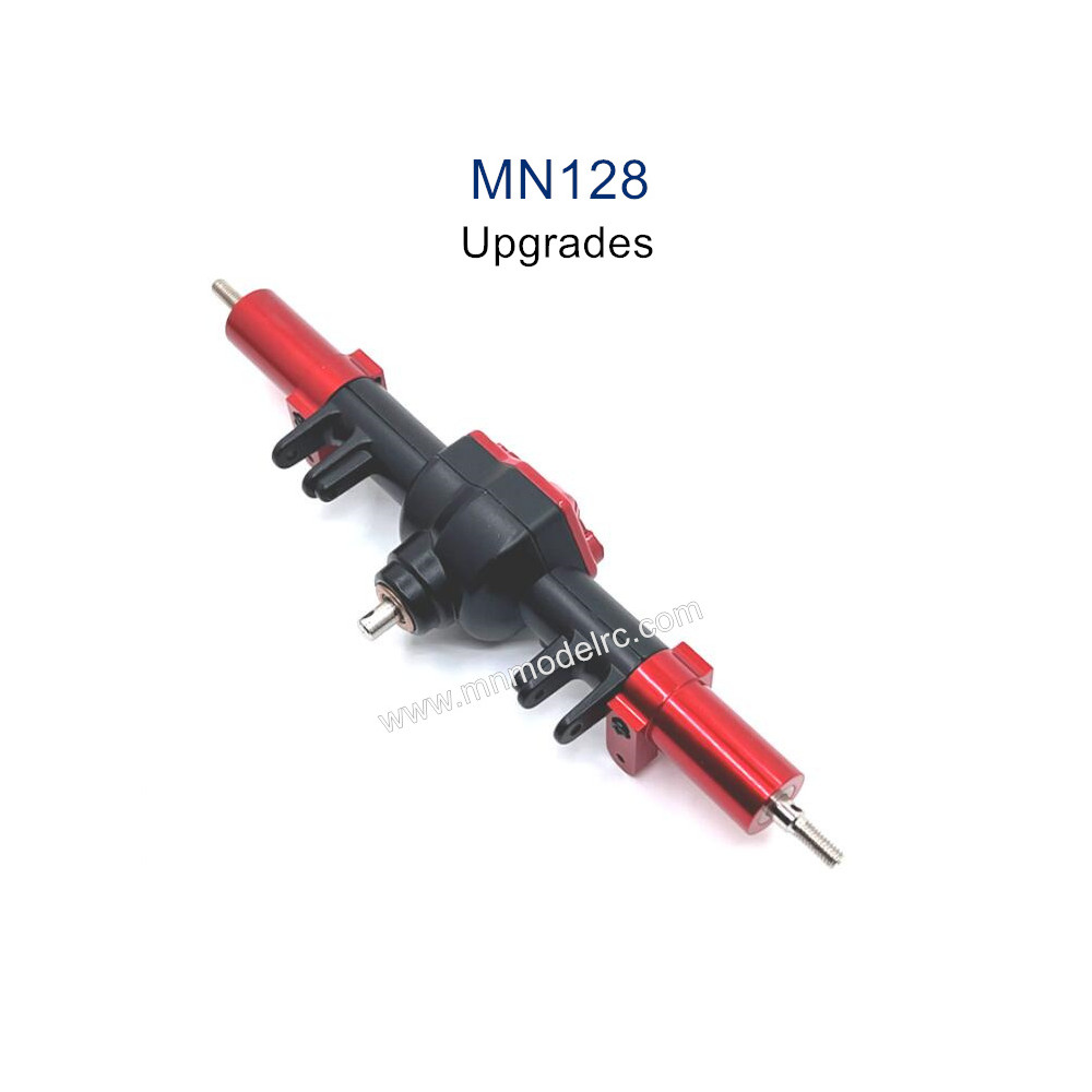 MN MODEL MN128 Upgrade parts Metal Rear Axle Assembly RED