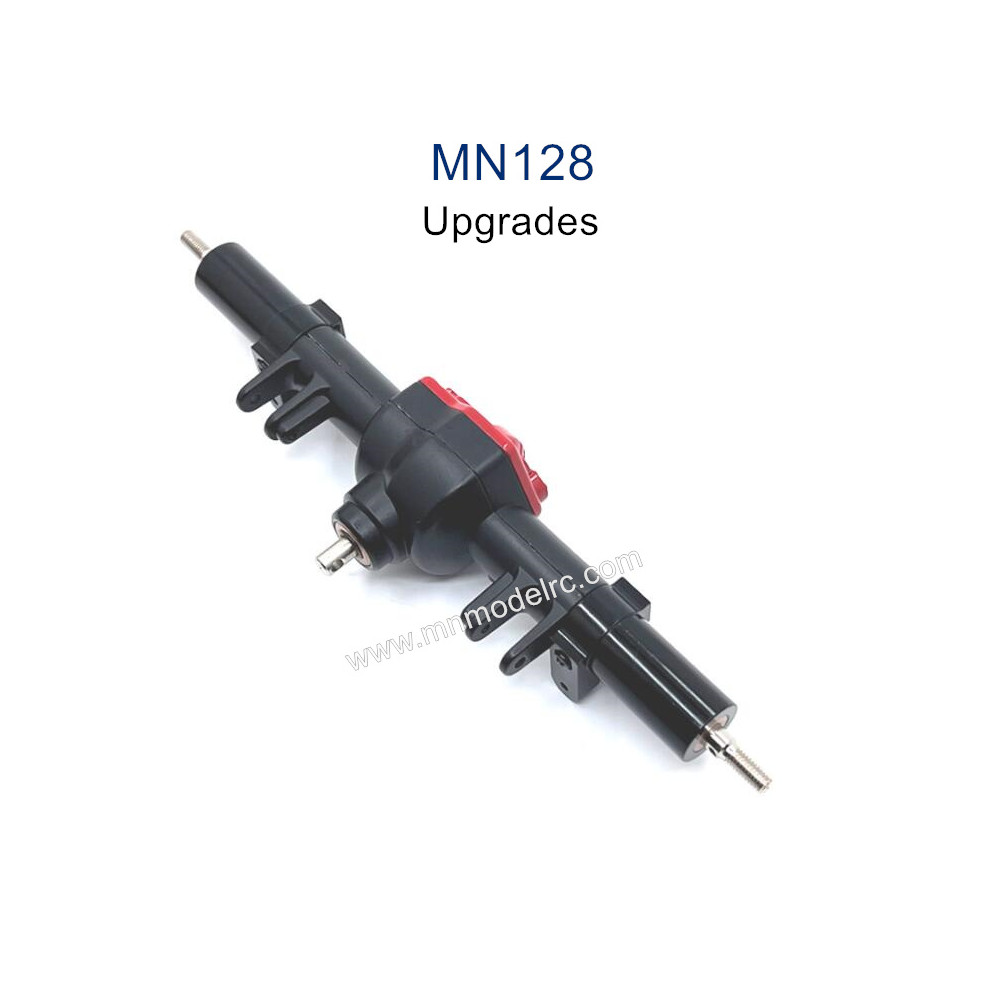 MN MODEL MN128 Upgrade parts Metal Rear Axle Assembly black