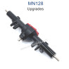 MN MODEL MN128 Upgrade parts Metal Rear Axle Assembly black