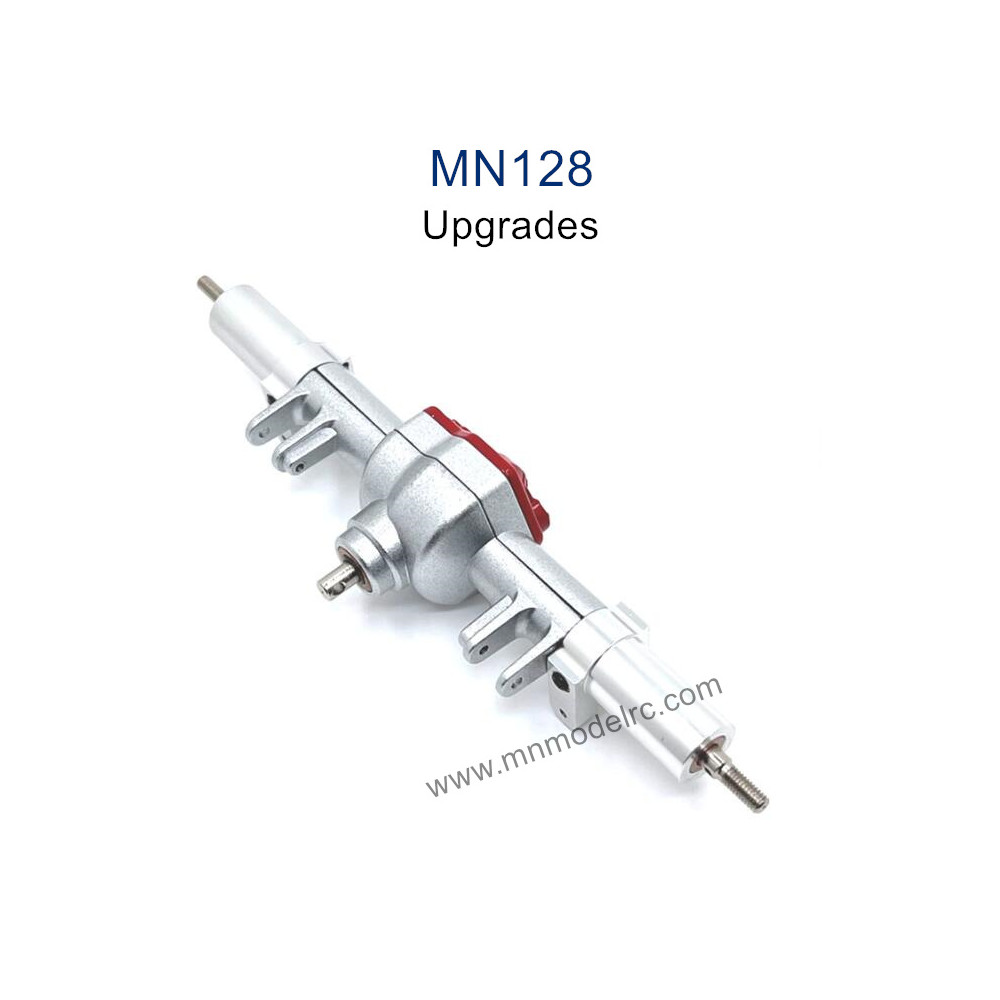 MN MODEL MN128 Upgrade parts Metal Rear Axle Assembly white