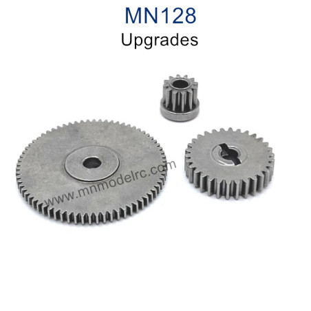 MN MODEL MN128 Upgrade parts Metal Rear Gearbox Gear Kit
