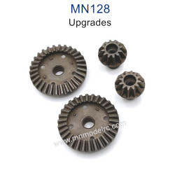 MN MODEL MN128 Upgrade parts Metal Front and Rear Bevel Gear