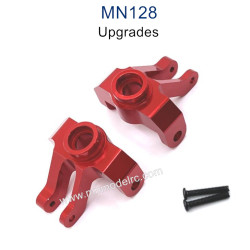 MN MODEL MN128 Upgrade parts Metal Front Steering Cup red