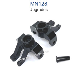 MN MODEL MN128 Upgrade parts Metal Front Steering Cup black
