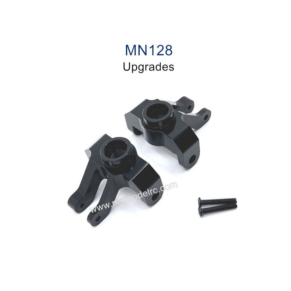 MN MODEL MN128 Upgrade parts Metal Front Steering Cup black